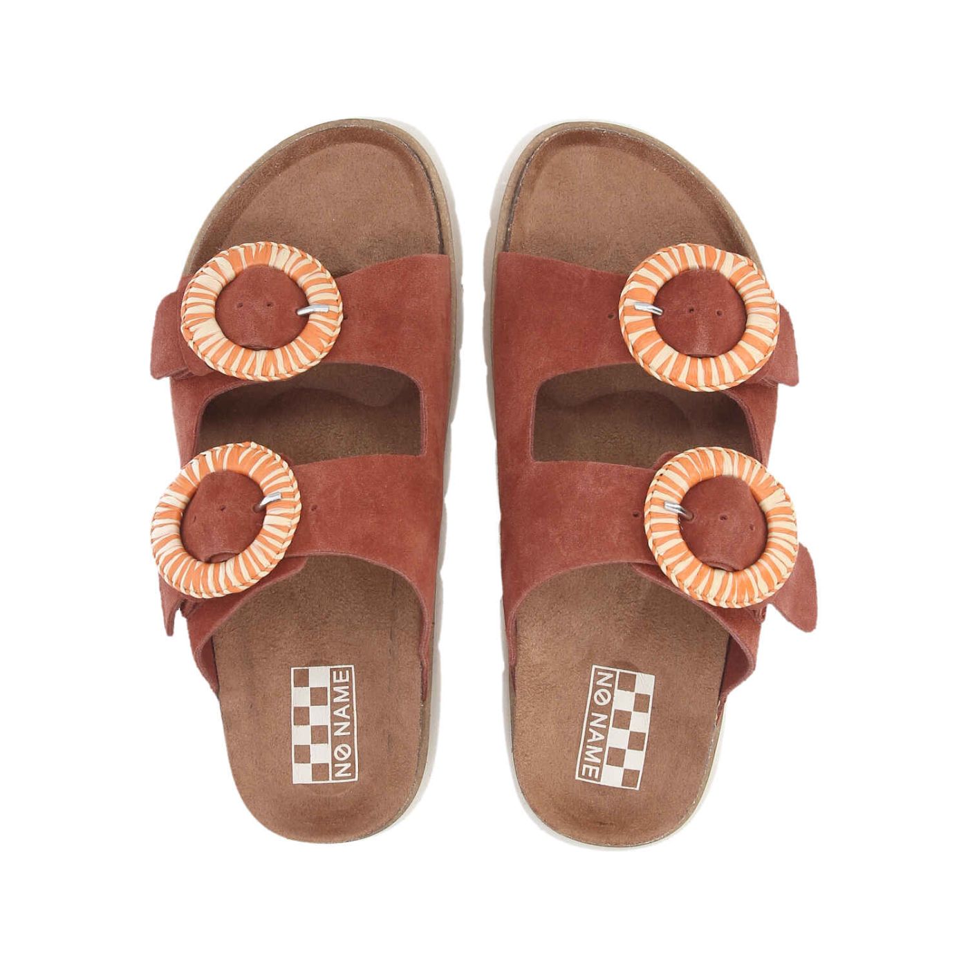 SANDY SLAP W - SUEDE - MARRONE